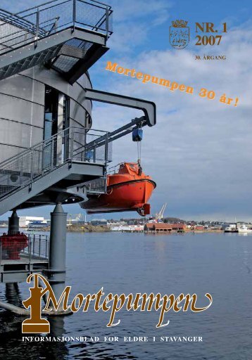 Mortepumpen nr. 1 2007 - Stavanger kommune