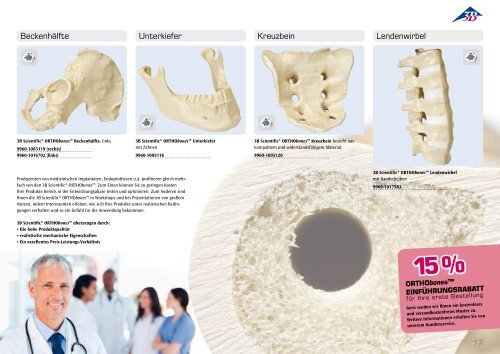 3B Scientific - Medizin Neuheiten