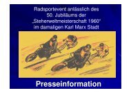 50 Jahre Steherweltmeisterschaft - Stayer.de