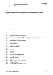 Allgemeine Vertragsbestimmungen-AVB - Bayern