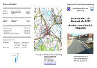 BroschÃ¼re zur Verkehrsfreigabe - Staatliches Bauamt Bamberg ...