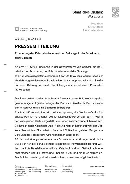 pdf-Datei - Staatliches Bauamt Würzburg - Bayern