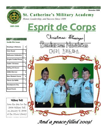 Esprit de Corps Esprit de Corps - St. Catherine's Academy