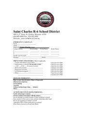 Emergency Care Plan - Seizures - City of St. Charles School District