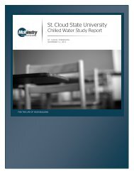 Exhibit U - SCSU Chilled Water Study Report - St. Cloud State ...