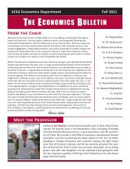 THE ECONOMICS BULLETIN - St. Cloud State University