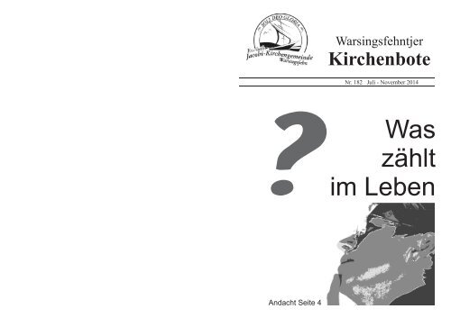 Kirchenbote 182/2014