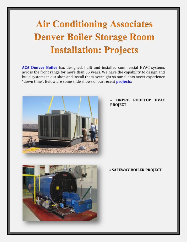 AirConditioningAssociates Magazines