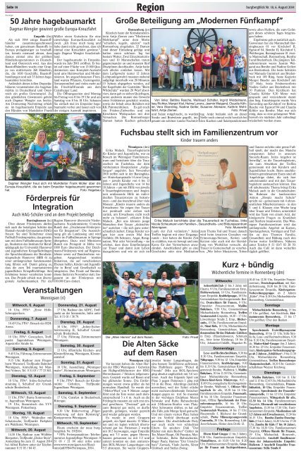burgbergblick Nr. 18, 2014