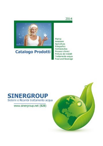 Sinergroup Filtro per doccia Catalago