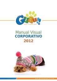 Manual de Identidad Corporativa - Guau Dog Fashion