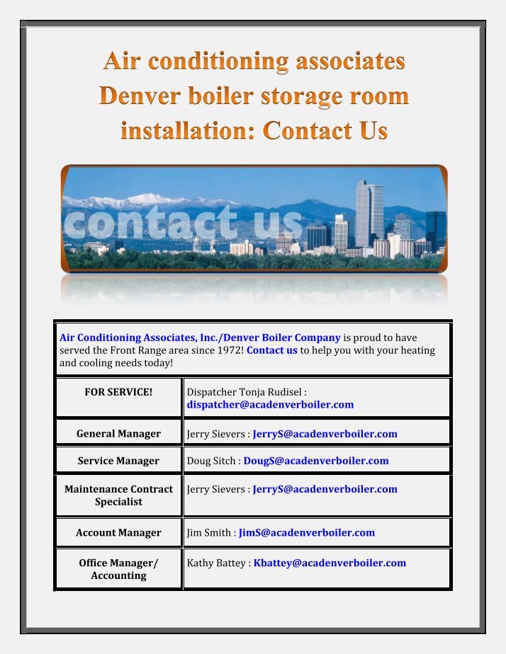 AirConditioningAssociates Magazines