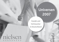 Universen 2007 - bei Nielsen