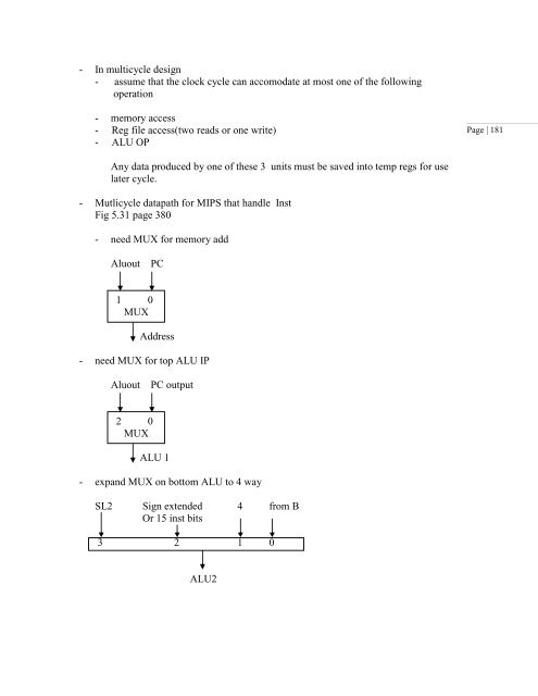 Lecture Notes for Computer Architecture II - St. Cloud State University