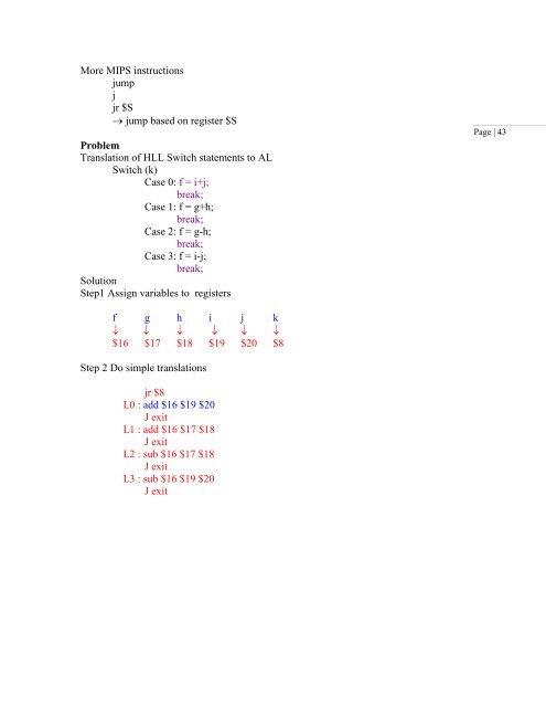 Lecture Notes for Computer Architecture II - St. Cloud State University