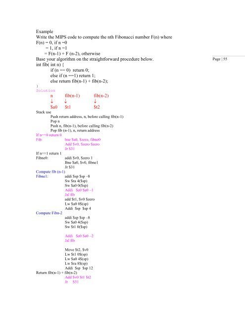 Lecture Notes for Computer Architecture II - St. Cloud State University