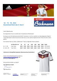 Sport Böckmann Katalog 201819 Sport Böckmann Katalog 201819