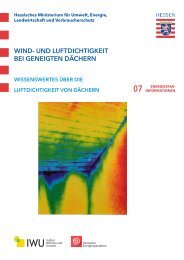 Wind- und Luftdichtigkeit bei geneigten Dächern - Energieland ...