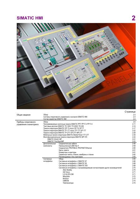 SIMATIC HMI