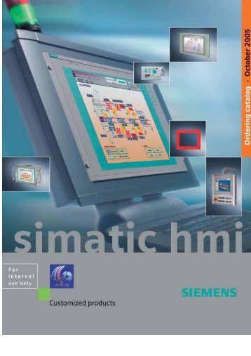 SIMATIC HMI ÐÑÐ¾Ð´ÑÐºÑÑ Ð·Ð°ÐºÐ°Ð·Ð½Ð¾Ð³Ð¾ Ð¸ÑÐ¿Ð¾Ð»Ð½ÐµÐ½Ð¸Ñ ÐÐ°ÑÐ°Ð»Ð¾Ð³ 2005 (PDF ...