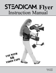 Instruction Manual - Steadicam