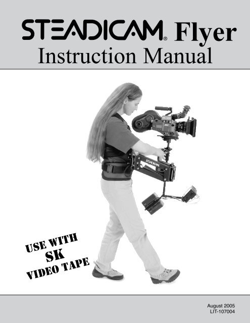 Instruction Manual - Steadicam