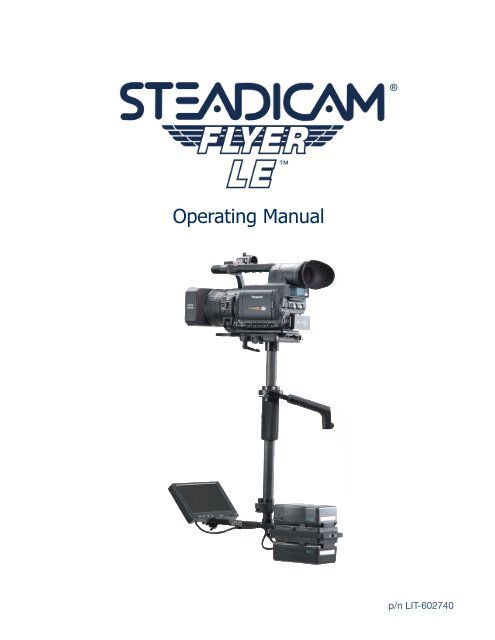 Operating Manual - steadicam