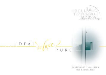 IDEAL Haustüren deluxe Pure