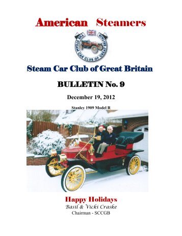 Bulletin 9 - The Steam Car Club of Great Britain