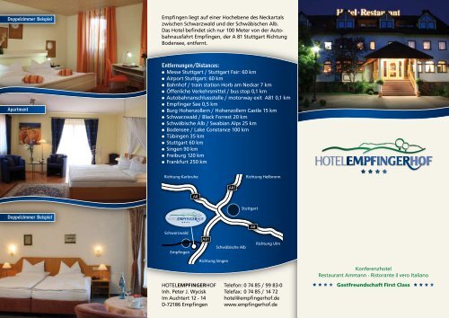 Download Hotelprospekt - Hotel Empfinger Hof