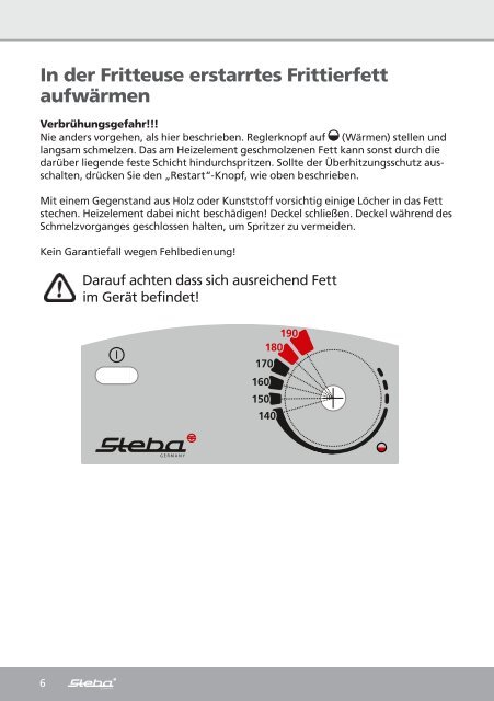 STEBA DF 180 (Datei: steba_df180.pdf, 764 kb)