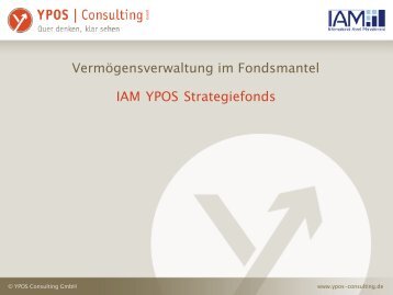 IAM YPOS Strategiefonds - STECO Finanzberatung