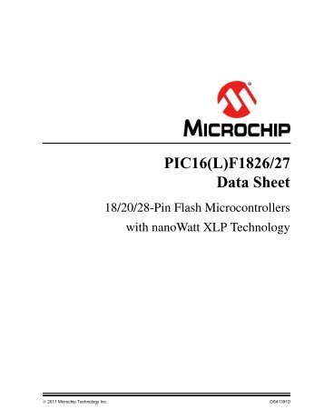 PIC16(L)F1826/27 Data Sheet - Microchip