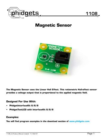 Magnetic Sensor 1108