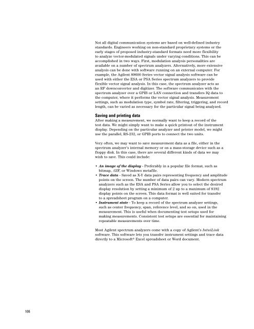 Agilent Spectrum Analysis Basics - Agilent Technologies