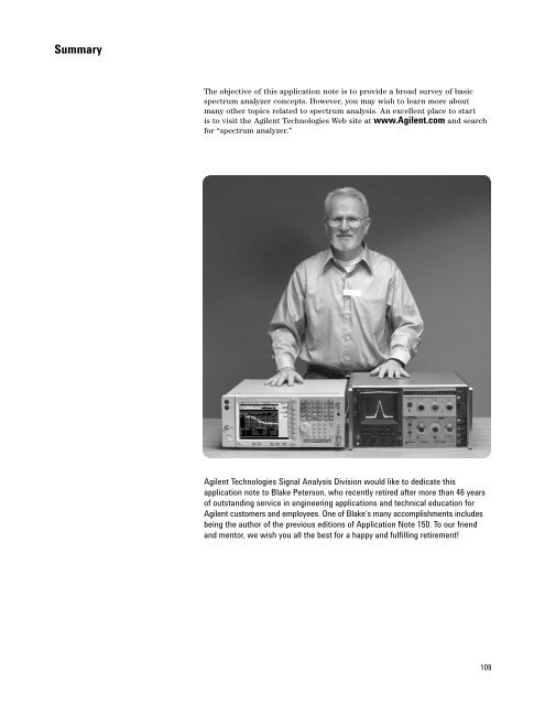 Agilent Spectrum Analysis Basics - Agilent Technologies