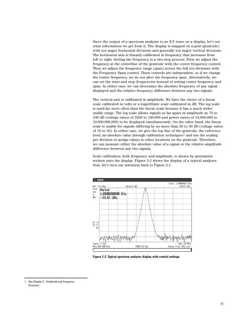 Agilent Spectrum Analysis Basics - Agilent Technologies