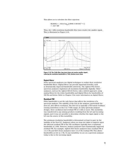 Agilent Spectrum Analysis Basics - Agilent Technologies