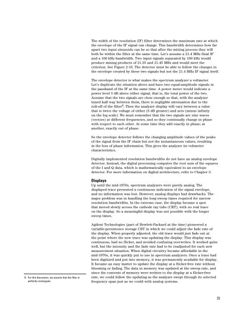 Agilent Spectrum Analysis Basics - Agilent Technologies