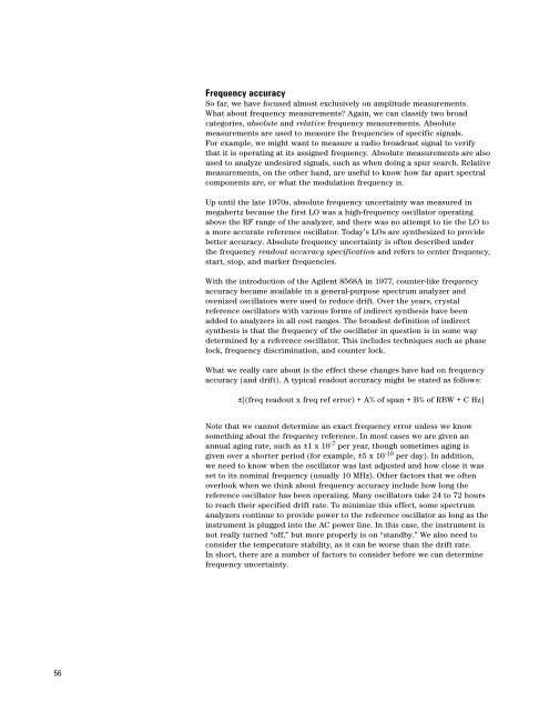 Agilent Spectrum Analysis Basics - Agilent Technologies