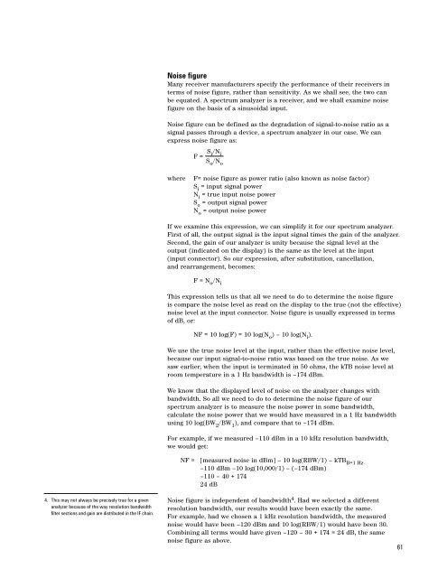 Agilent Spectrum Analysis Basics - Agilent Technologies