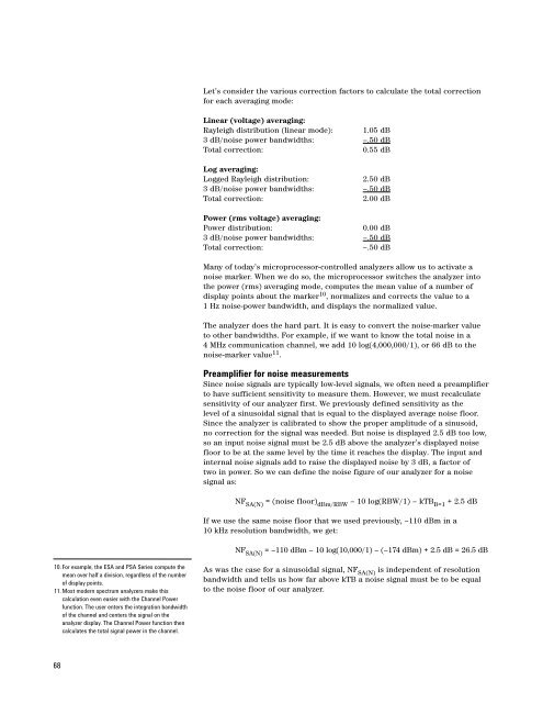 Agilent Spectrum Analysis Basics - Agilent Technologies