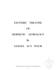 ESOTERIC TREATISE OF HERMETIC ASTROLOGY By SAMAEL AUN WEOR