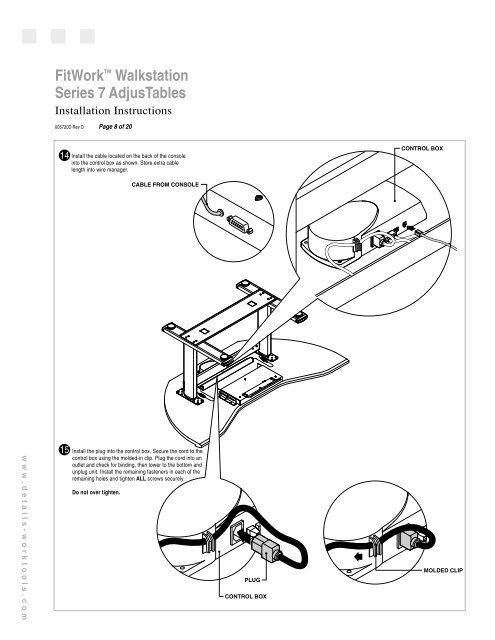 Series 7 AdjusTables FitWork™ Walkstation - Steelcase