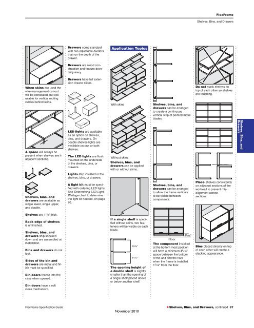 FlexFrame Specification Guide - Steelcase