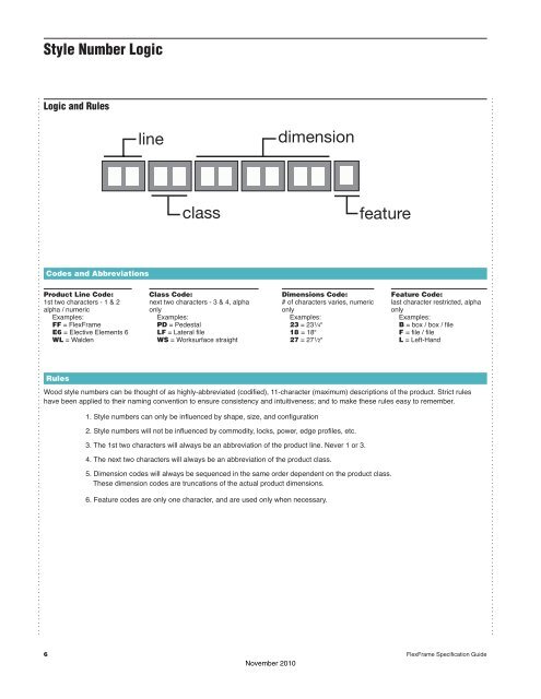 FlexFrame Specification Guide - Steelcase