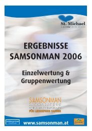 ERGEBNISSE SAMSONMAN 2006 - Stefan-reich.de