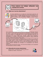 Crea entorno de trabajo utilizando sus cuentas de correos