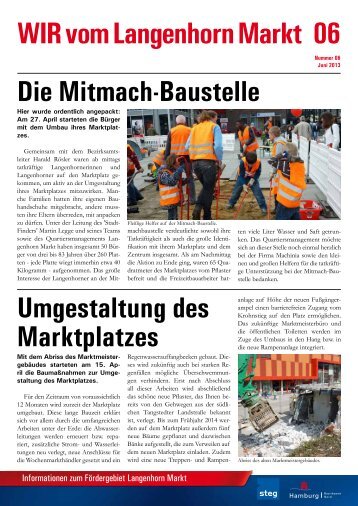 "Wir vom Langenhorn Markt" - 06 - Zeitung - 11.06.2013