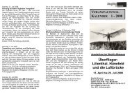 Ãberflieger: Lilienthal, HÃ¼nefeld und die LuftbrÃ¼cke - 1 - 2008